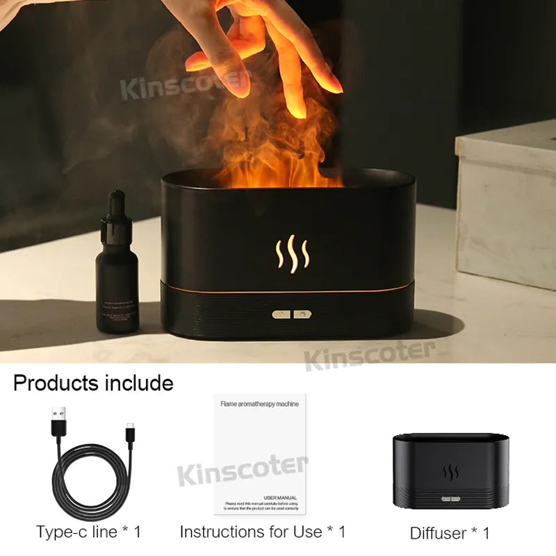 Warm and Soothing Aroma Diffusing Humidifier from Kinscoter