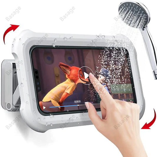 Waterproof 480° Rotation Shower Phone Holder
