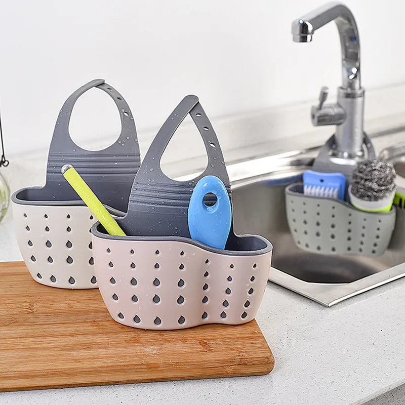 SinkSaver: Adjustable Kitchen Sink Drain Basket