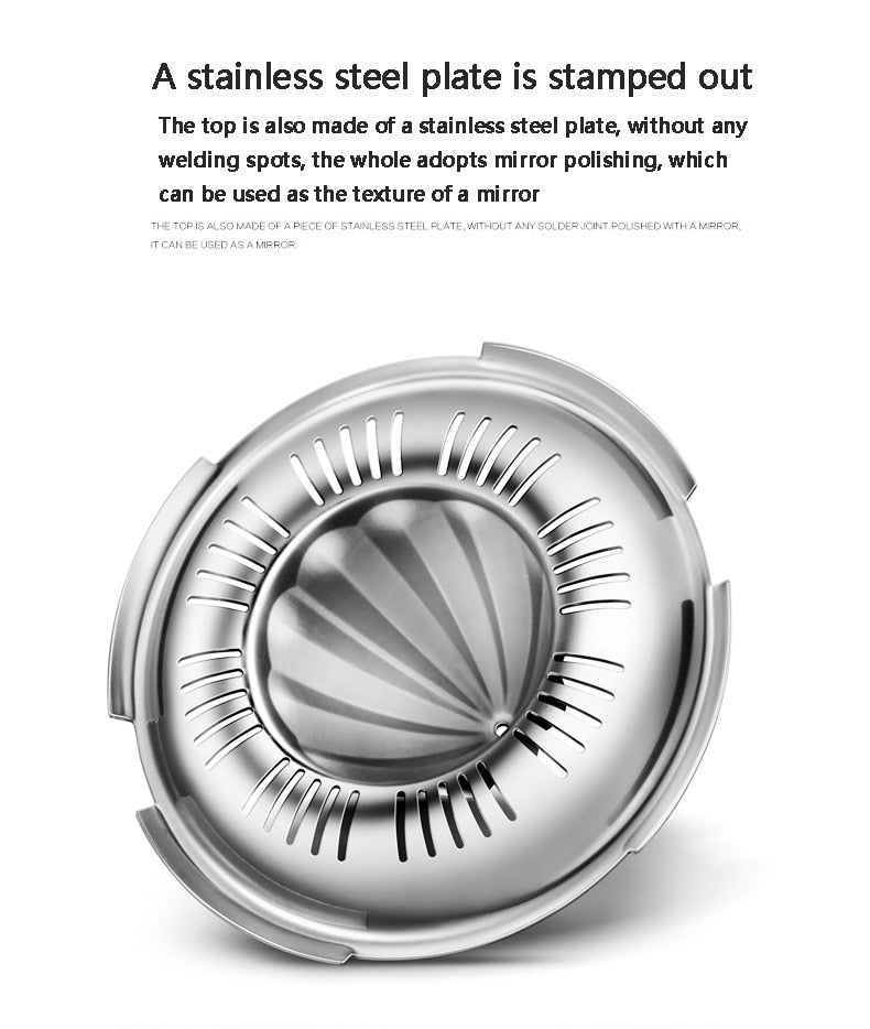 Portable Stainless Steel Fruit Juicer