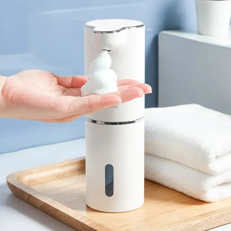 CleanWave: Smart Bathroom Foam Soap Dispenser
