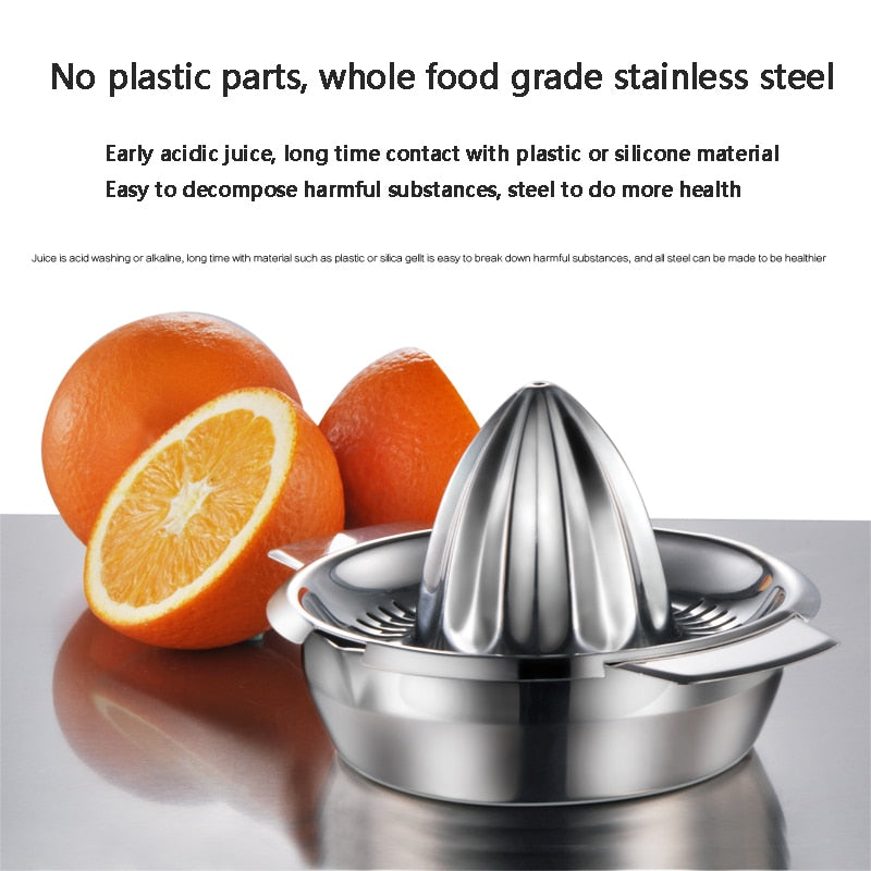 Portable Stainless Steel Fruit Juicer