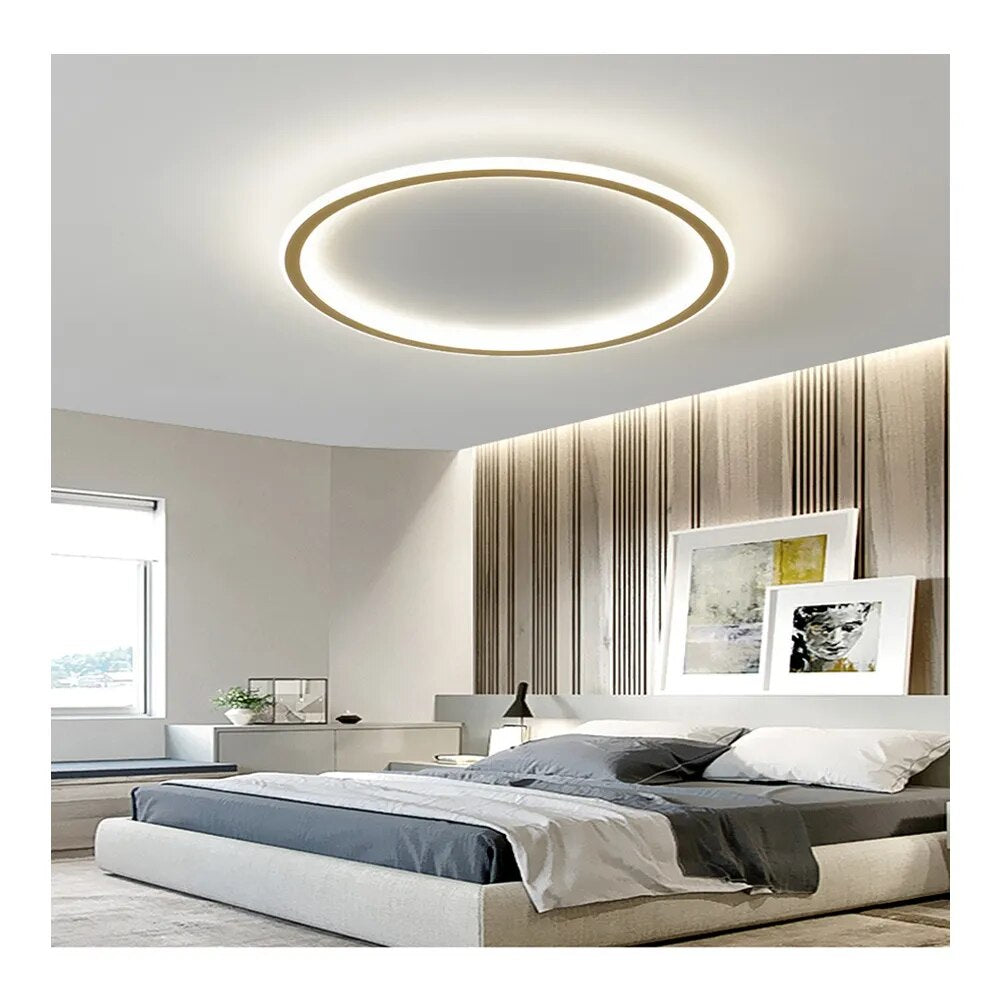 Premium Halo Light Fixture - Remote Dimmable