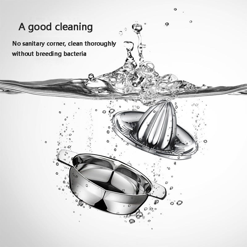 Portable Stainless Steel Fruit Juicer