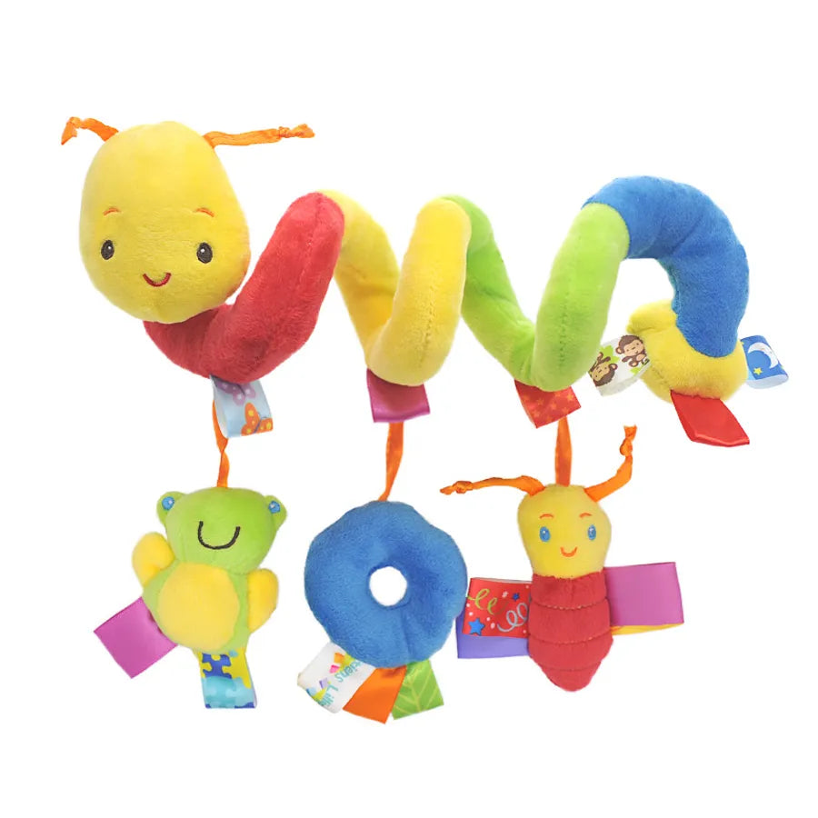 SpiralSensations: Infant Spiral Rattles Mobile