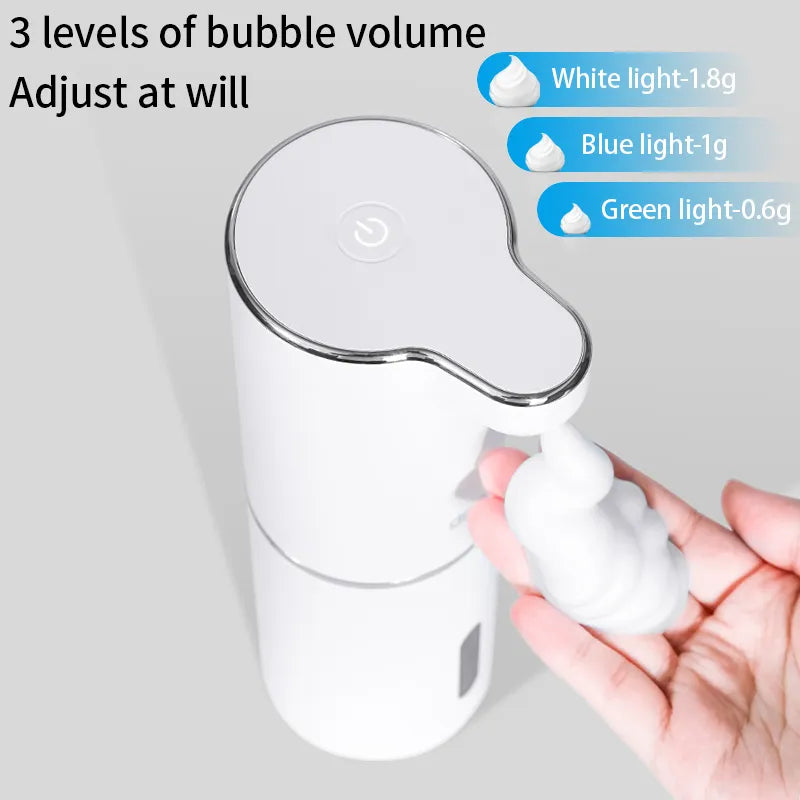 CleanWave: Smart Bathroom Foam Soap Dispenser