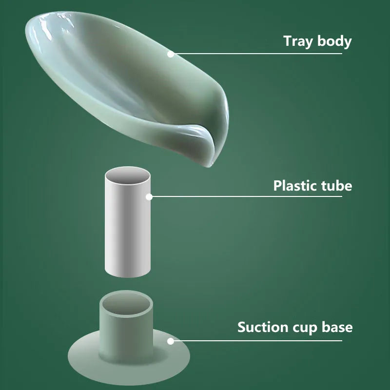 LeafyFresh: Bathroom Soap Holder