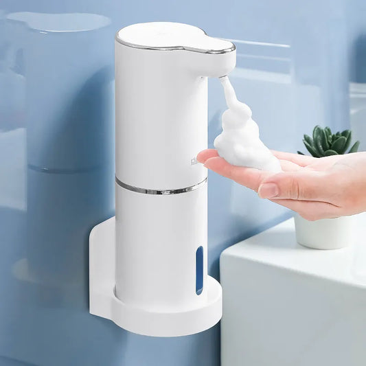 CleanWave: Smart Bathroom Foam Soap Dispenser