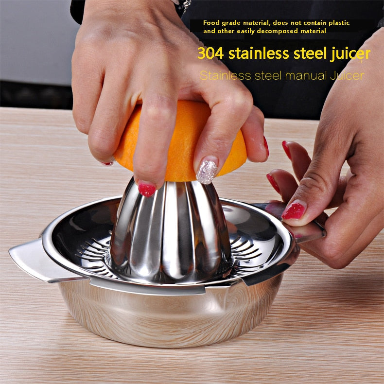 Portable Stainless Steel Fruit Juicer