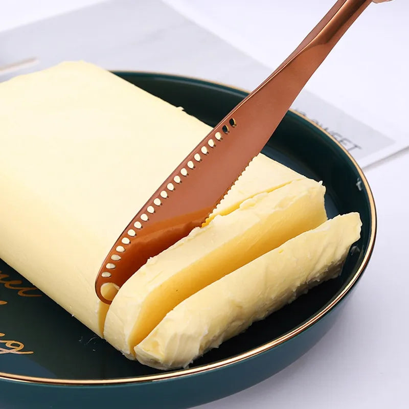 Stainless Steel Butter and Cheese Knife