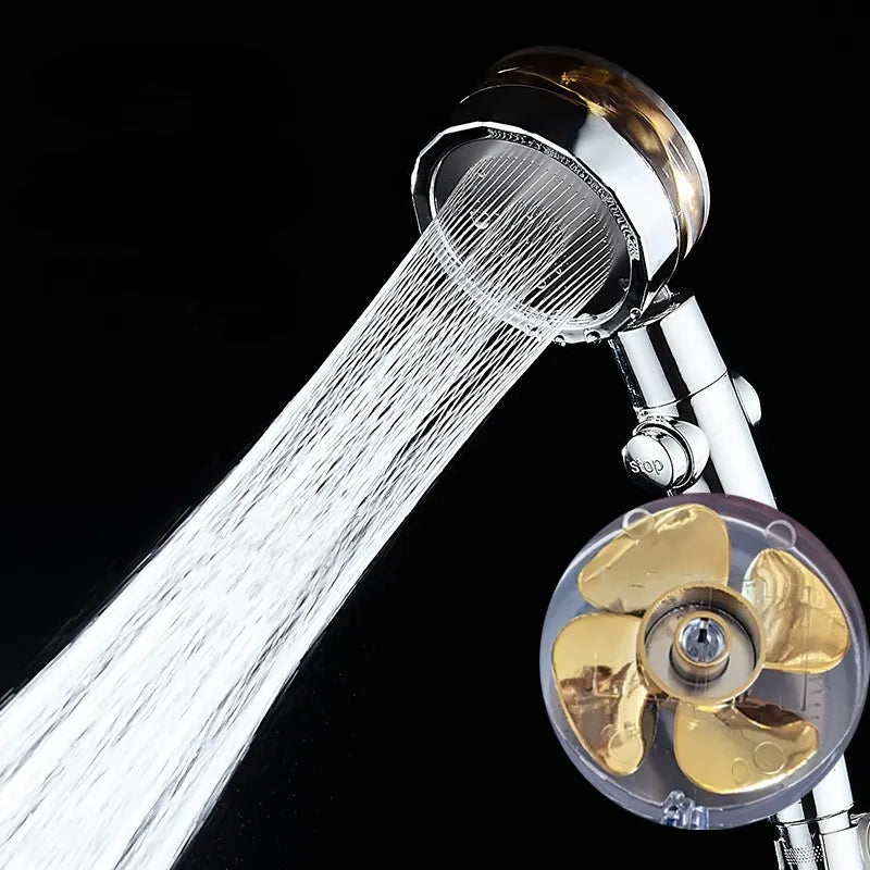 HydroFlow Pro: Turbo Propeller Shower Head