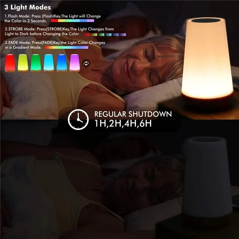 ChromaGlow: Multicoloured Bedside Lamp
