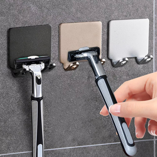CleanCut: Wall-Mounted Shaving Razor Holder