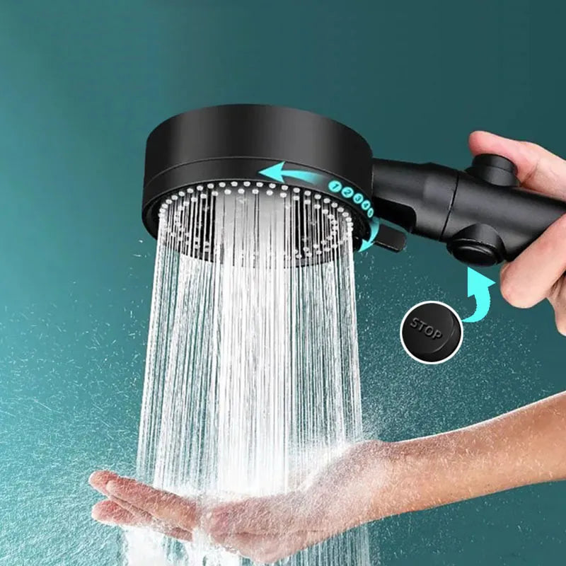 5 Mode Adjustable High Pressure Shower Head