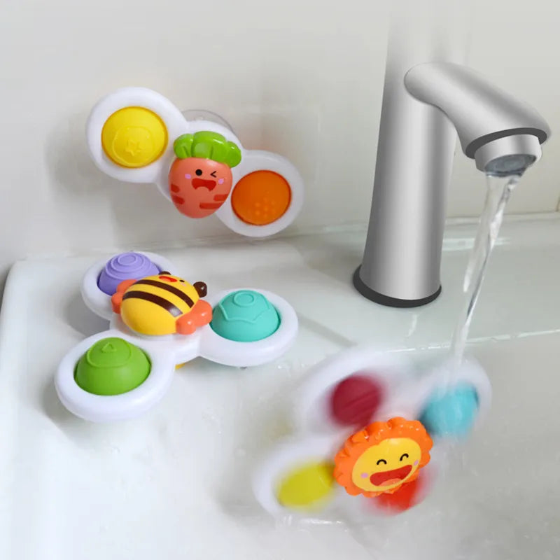 Spin & Splash: Baby Bath Toy Set