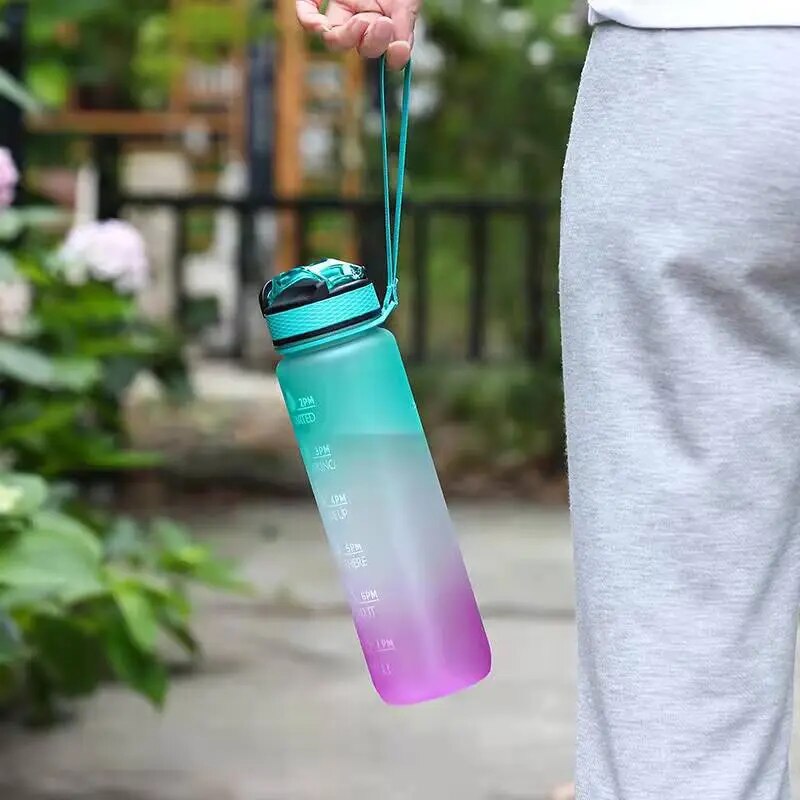 AquaMotive 1-Liter Fitness Hydration Bottle