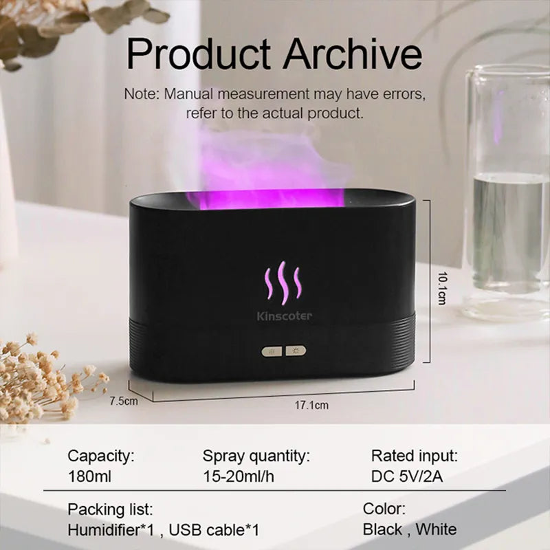 Warm and Soothing Aroma Diffusing Humidifier from Kinscoter