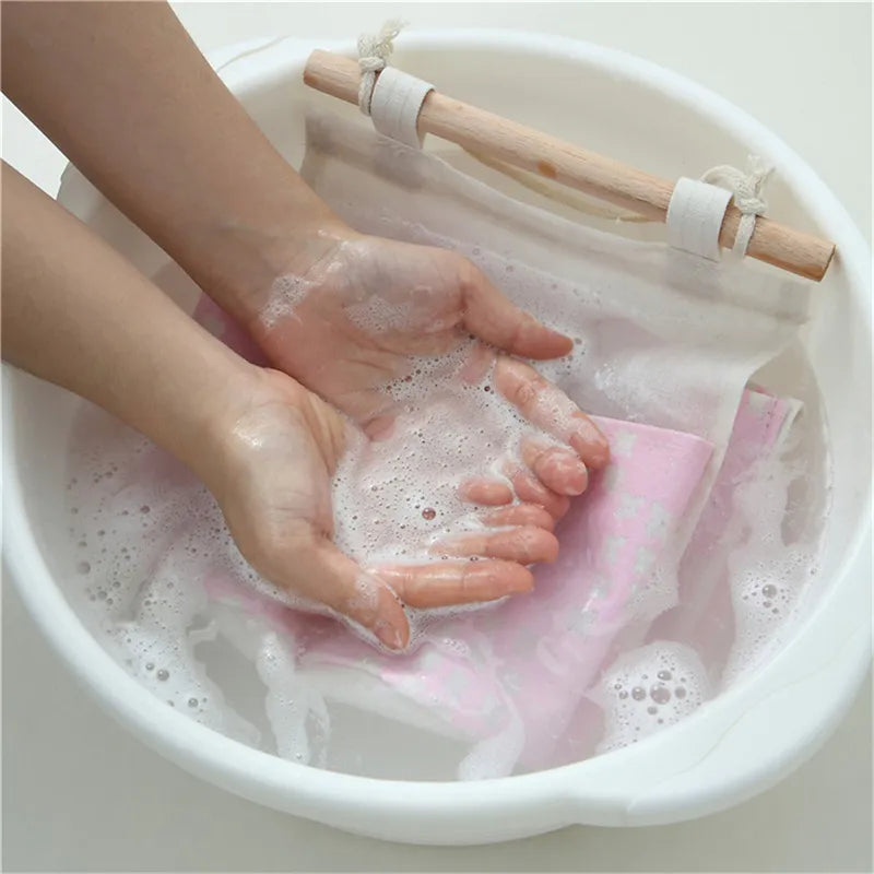 Multi-Pocket Cotton Wall Organizer