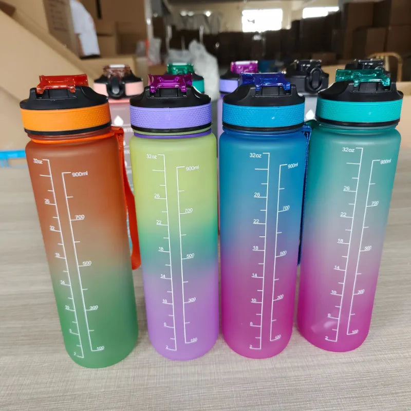 AquaMotive 1-Liter Fitness Hydration Bottle