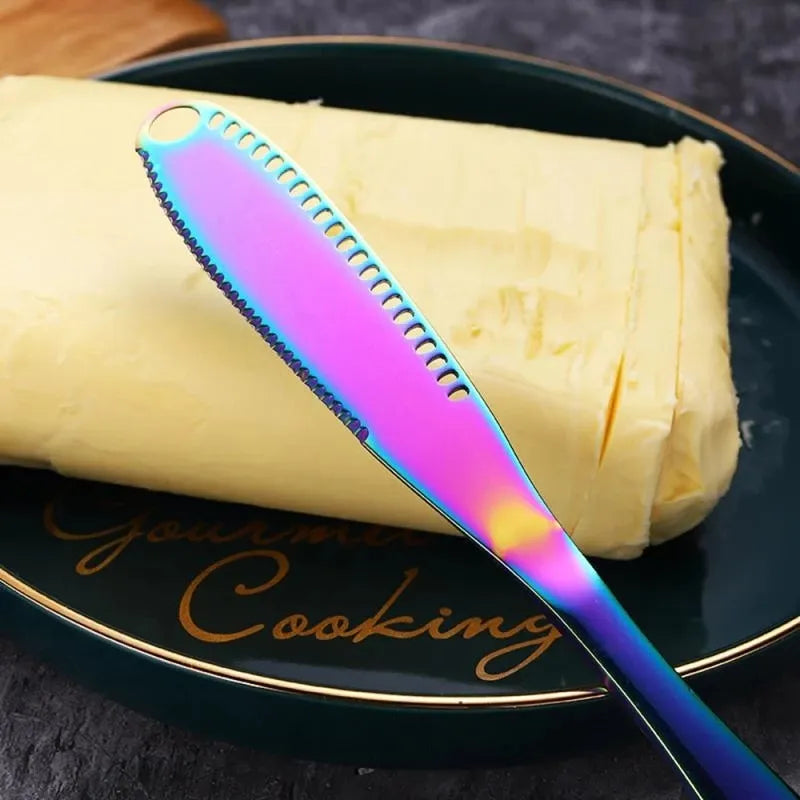 Stainless Steel Butter and Cheese Knife