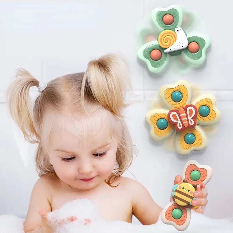 Spin & Splash: Baby Bath Toy Set