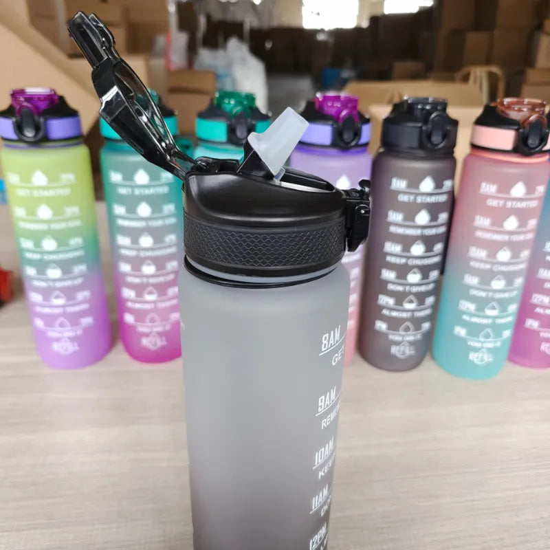 AquaMotive 1-Liter Fitness Hydration Bottle