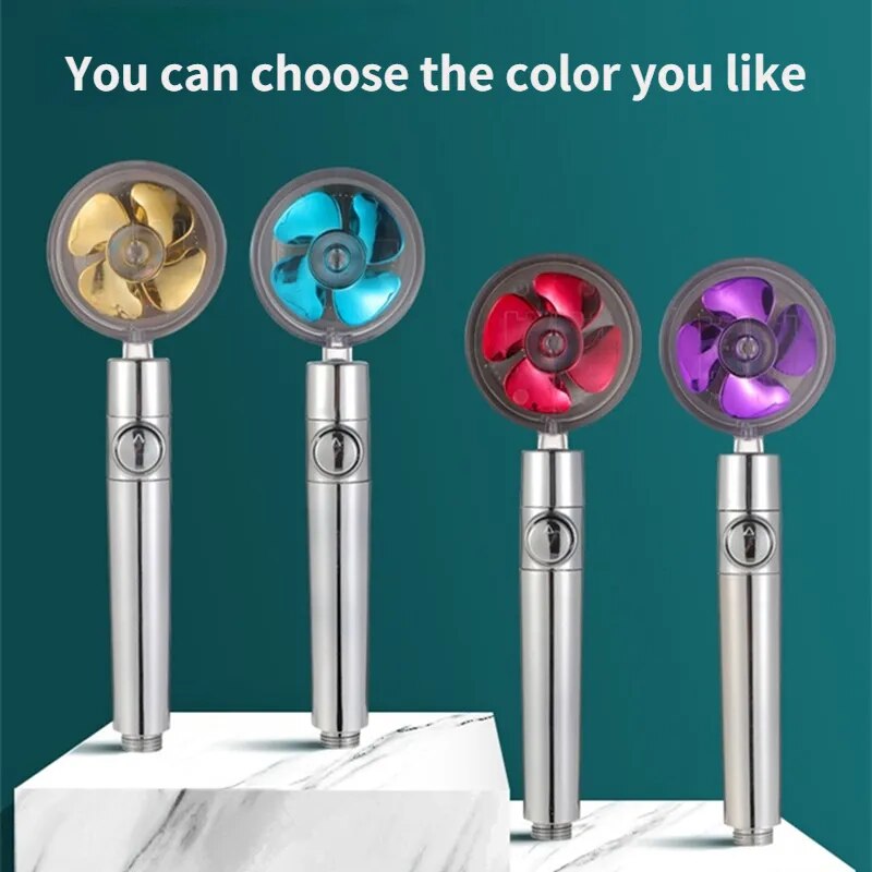 HydroFlow Pro: Turbo Propeller Shower Head