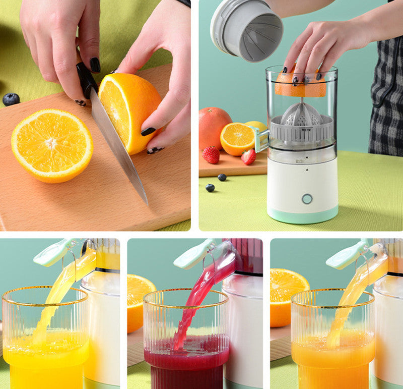NutriCore - Portable USB Mini Electric Juicer Mixer Extractors Rechargeable Blender Fruit Fresh Juice Lemon Maker Cup Household Machine